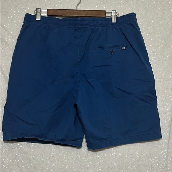 Men's Blue Casual Shorts - Picture 2 of 3